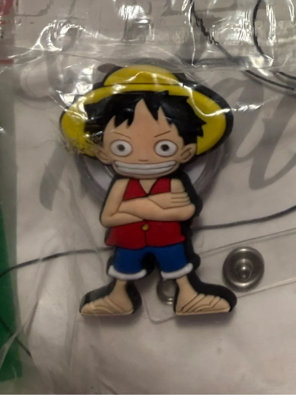 Monkey D. Luffy (Classic Pose) Badge holder